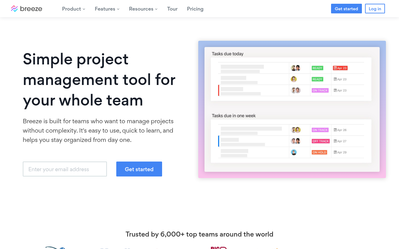 Screenshot of Streamline Your Team’s Workflow with Breeze: A Comprehensive Review