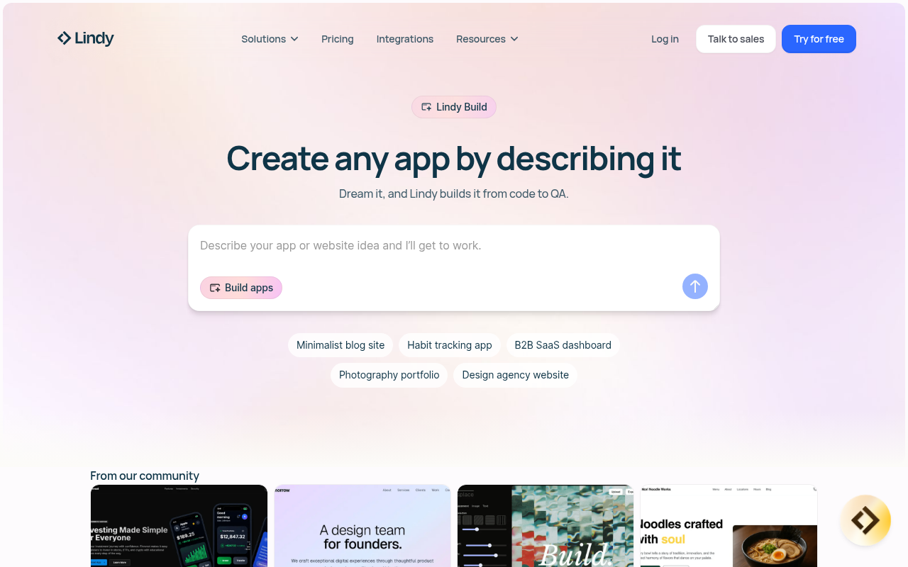 Screenshot of Revolutionizing App Development with Lindy Build: The Dream-to-QA Magic